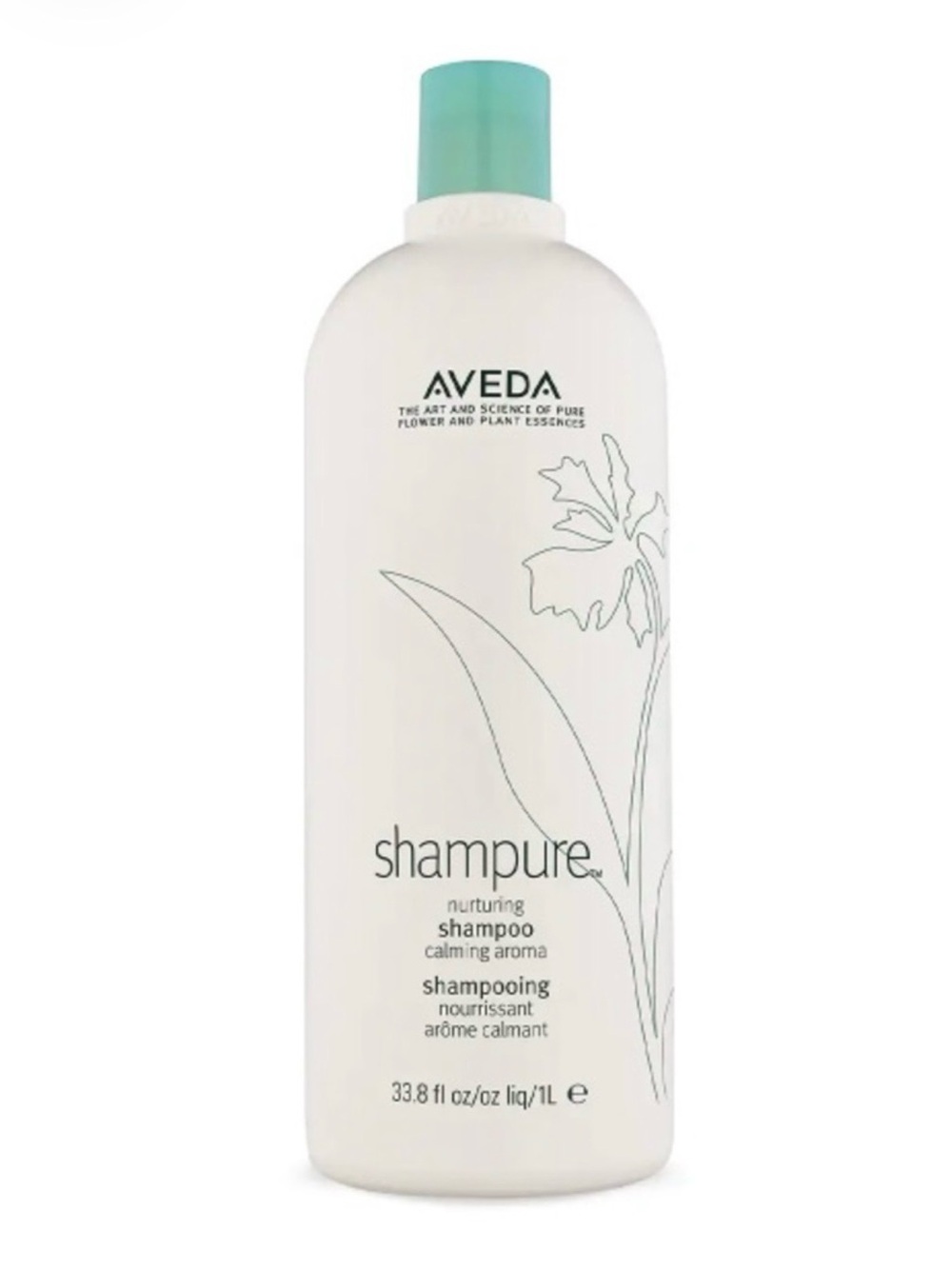 AVEDA Shampure Nurturing Shampoo Liter 33.8oz with Pump Sealed